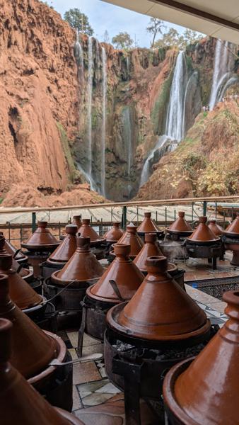 Ouzoud Waterfalls. Highest in Morocco with 110m